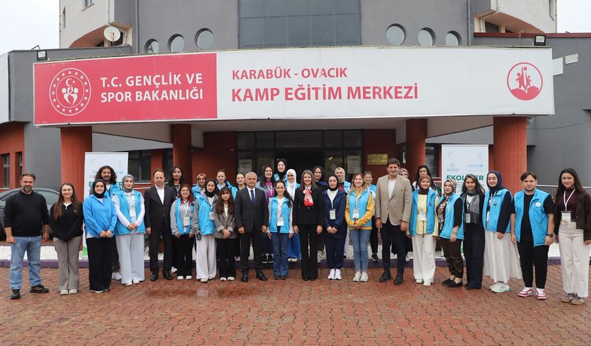 30 KAMP LİDERİ OVACIK’TA EĞİTİME ALINDI