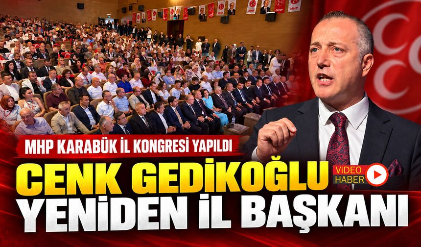 MHP KARABÜK İL KONGRESİ YAPILDI