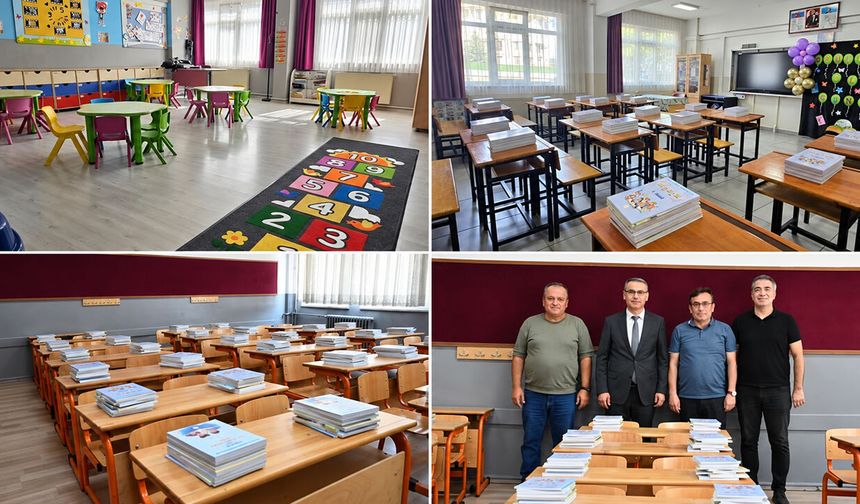 SAFRANBOLU’DA ÜCRETSİZ DERS KİTAPLARI SIRALARA ULAŞTI