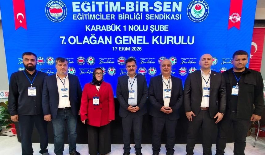EĞİTİM-BİR-SEN 7. OLAĞAN KONGRESİNİ GERÇEKLEŞTİRDİ