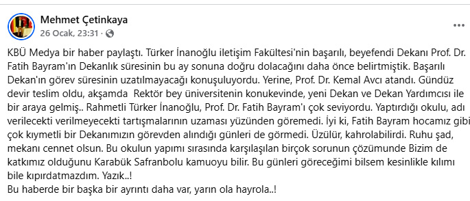 Mehmet Cetinkaya Paylasim Engin Kocali Tuz Kokar Mi