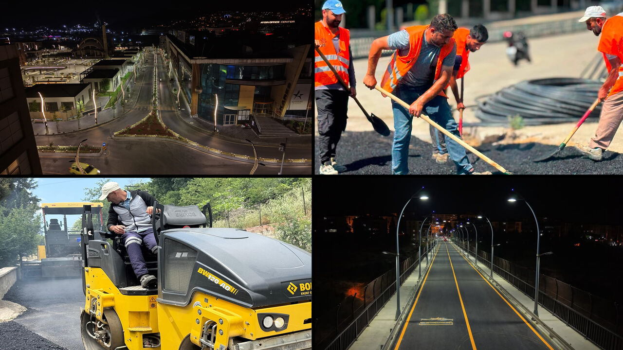 KARABÜK’TE 145 BİN TON ASFALT, 19 BİN METRE BORDÜR