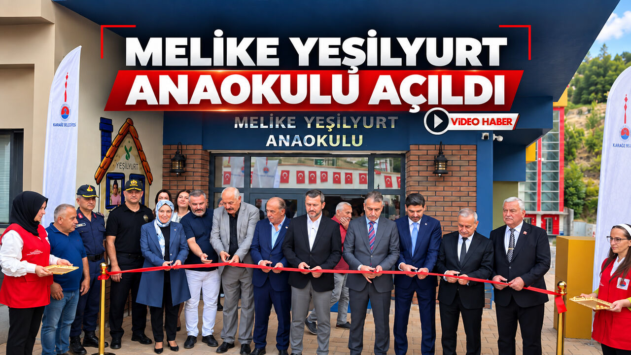 MELİKE YEŞİLYURT ANAOKULU TÖRENLE HİZMETE AÇILDI