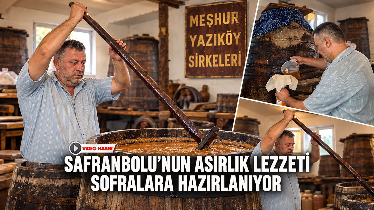 SAFRANBOLU’NUN ASIRLIK LEZZETİ SOFRALARA HAZIRLANIYOR