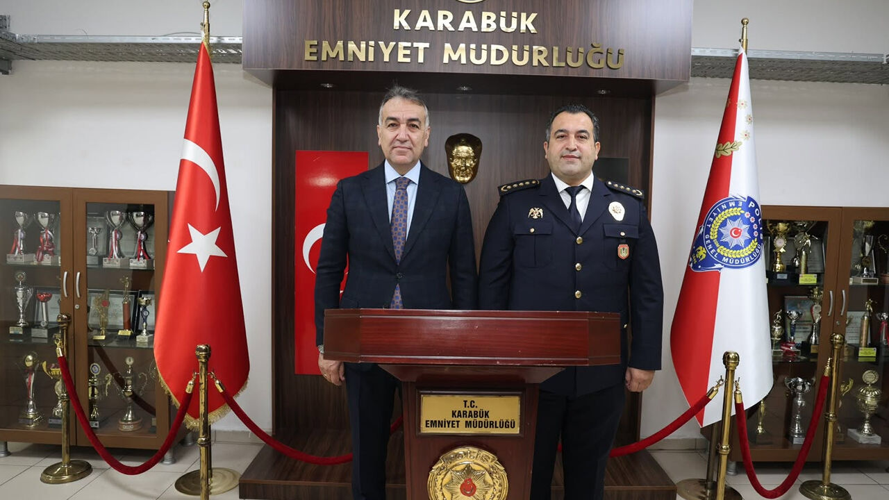 VALİ ÇAĞATAY'DAN İL EMNİYET MÜDÜRÜNE İADE-İ ZİYARET