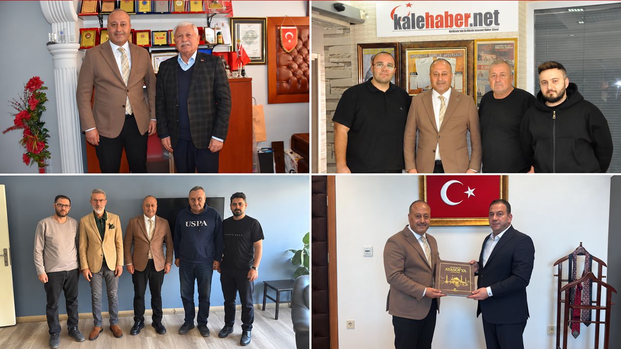 BİK BÖLGE MÜDÜRÜ ÇELİK'TEN KIRIKKALE'DE YEREL BASIN TEMASLARI