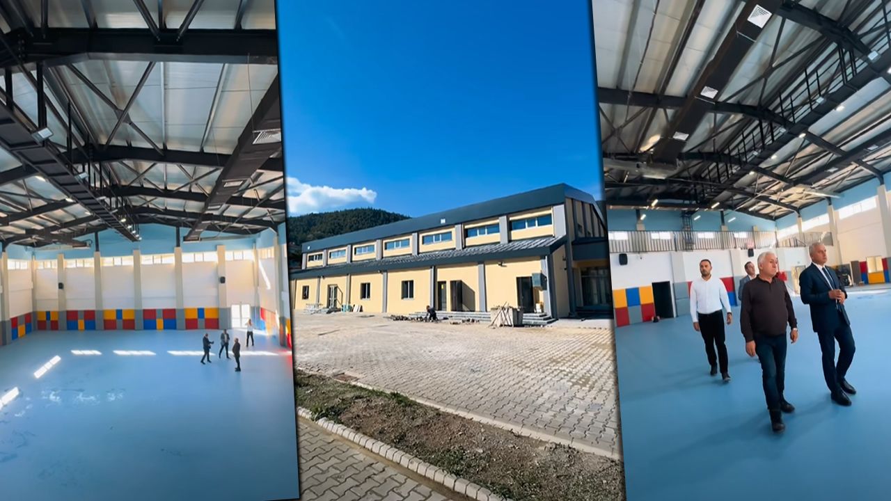 KARABÜK’TE CİMNASTİK SALONUNDA SONA YAKLAŞILDI