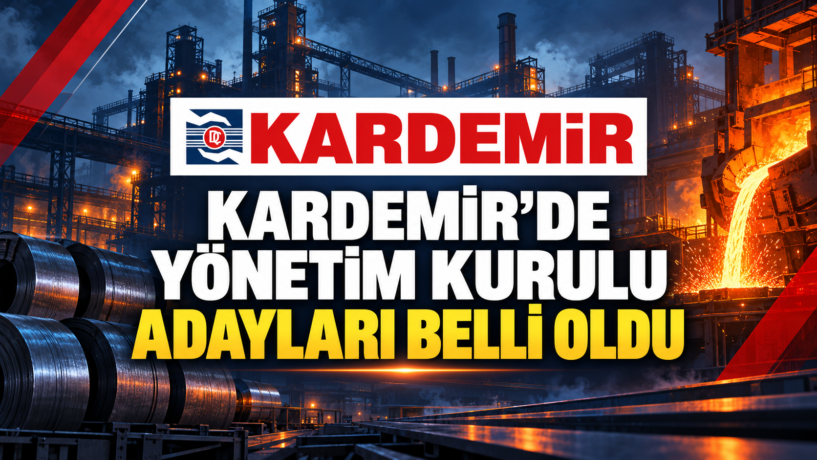 KARDEMİR’DE YÖNETİM KURULU ADAYLARI BELLİ OLDU