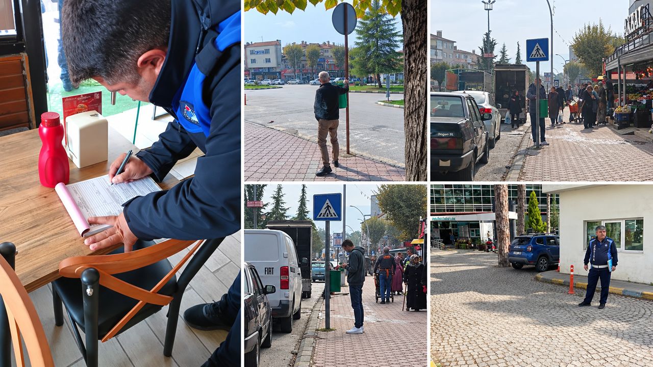 SAFRANBOLU BELEDİYESİNDEN İZMARİT DENETİMİ